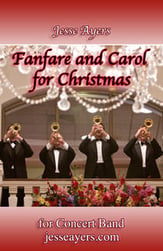 Fanfare and Carol for Christmas Concert Band sheet music cover